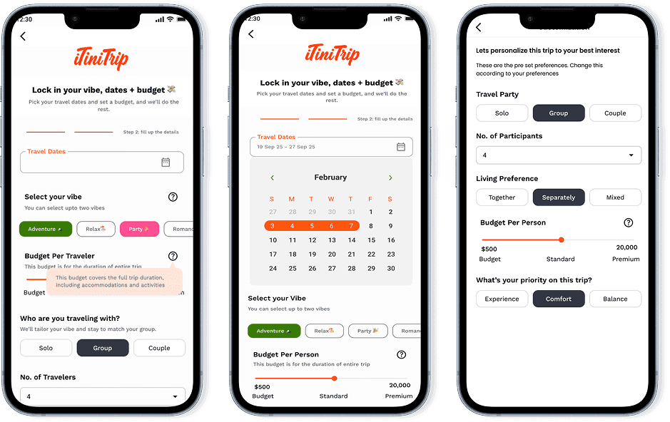 Smart personalization screens