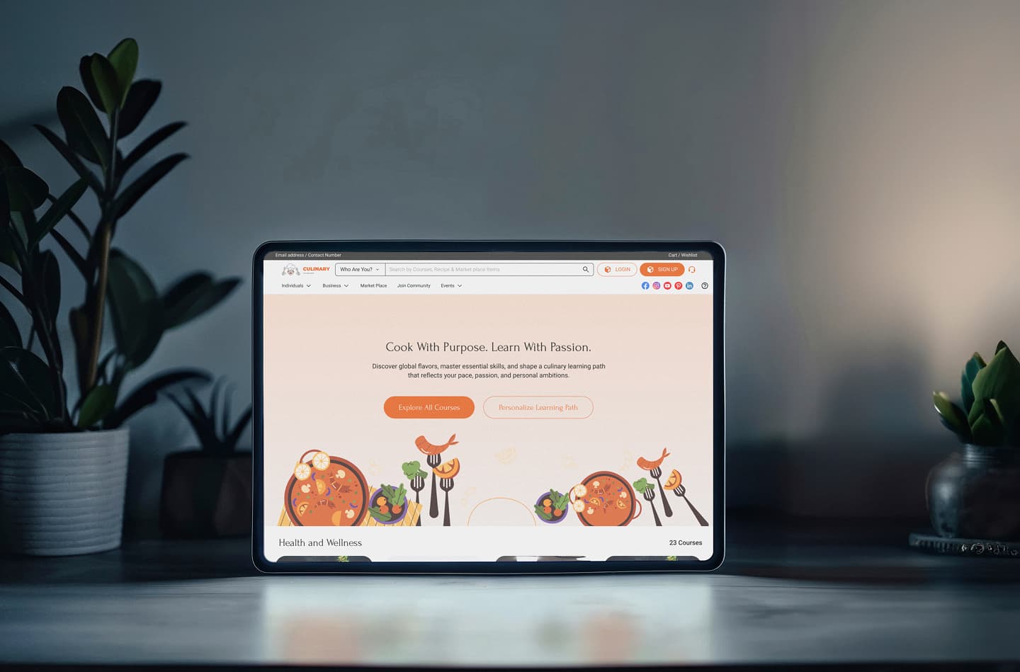 Case study hero background