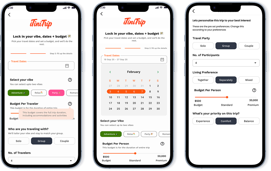 Smart personalization screens